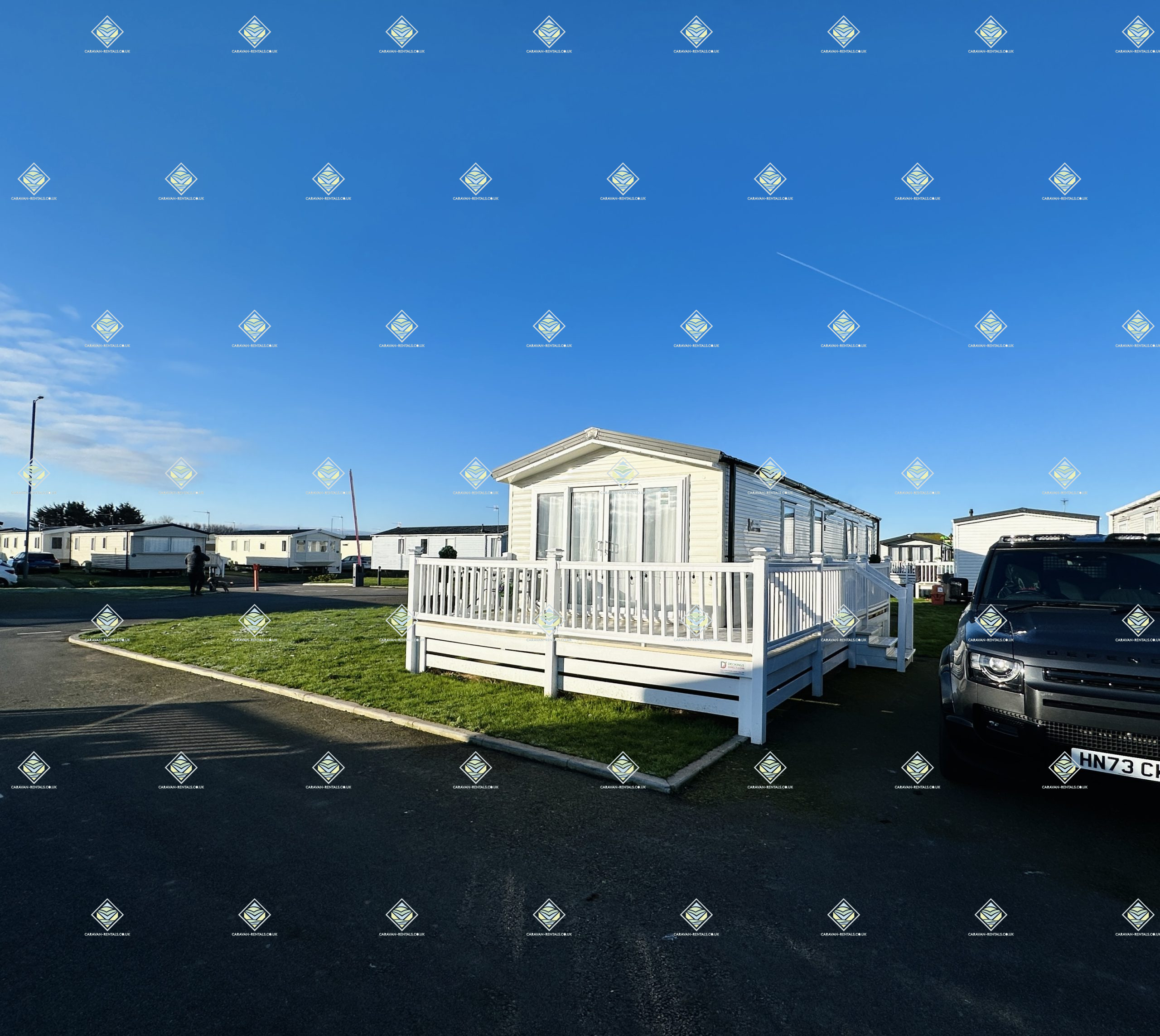 HV50 3 Bedroom Caravan (Sleeps 8) with WiFi, Xbox, Smart TV & Large Decking – Lyons Robin Hood, Prestatyn