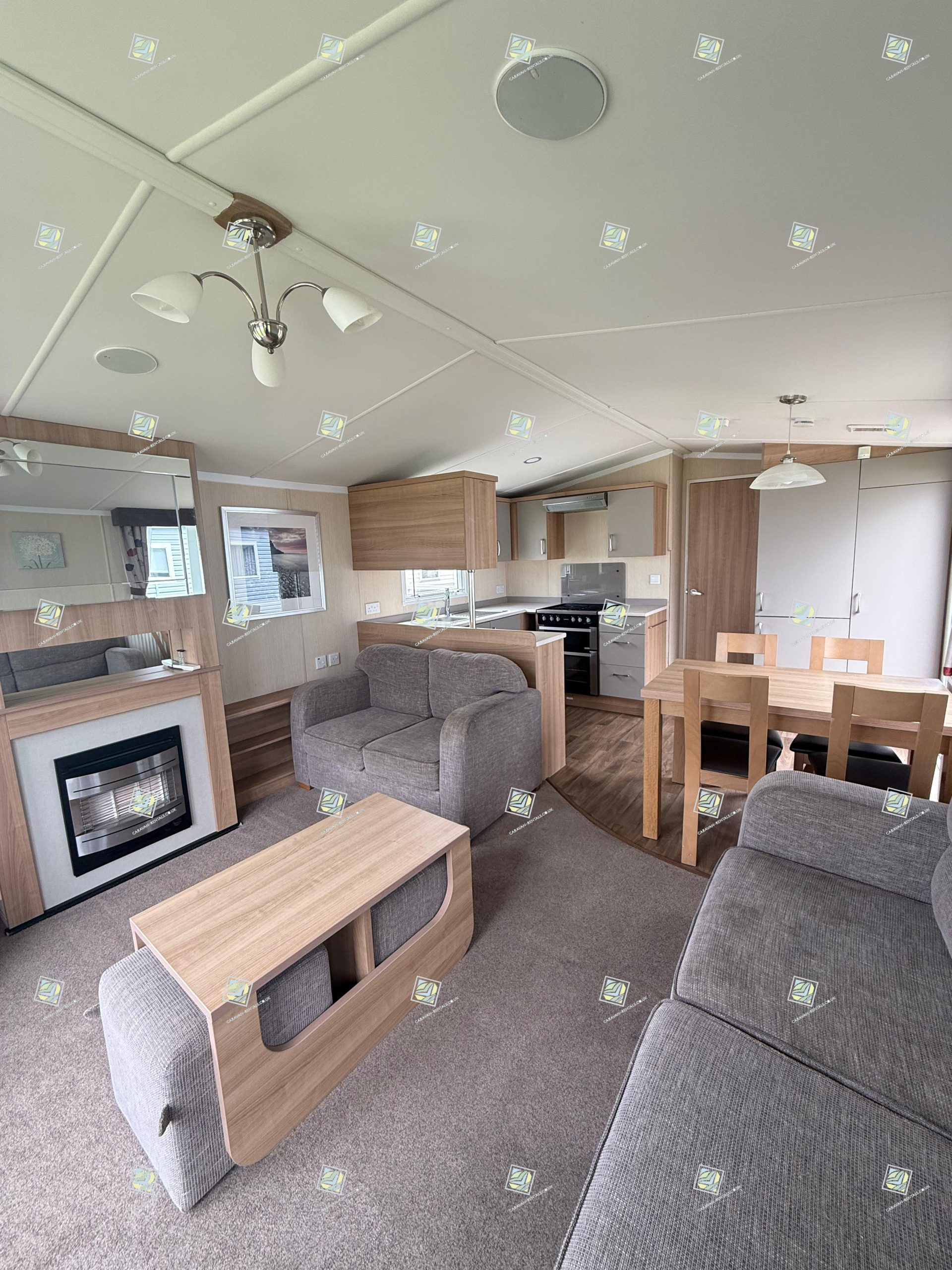 3 bedroom, pet friendly with Decking on Lyons Robin Hood Holiday Park